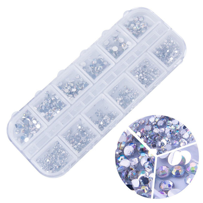 UpLac Crystal Zirgon Clear Box 2000pcs