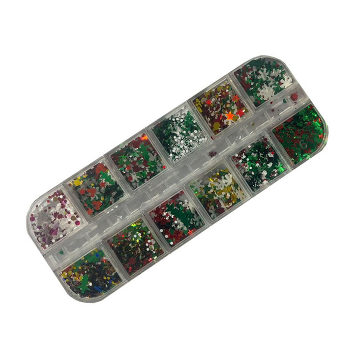 UpLac Nail Art Snowflakes Christmas Box WD 01