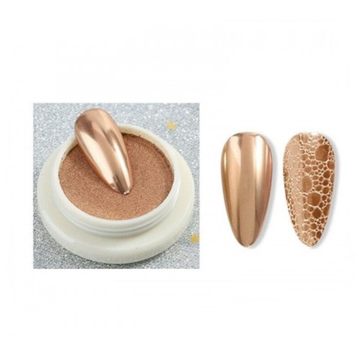 UpLac Nail Powder Mirror Effect TUR 05 Rose Gold 8gr