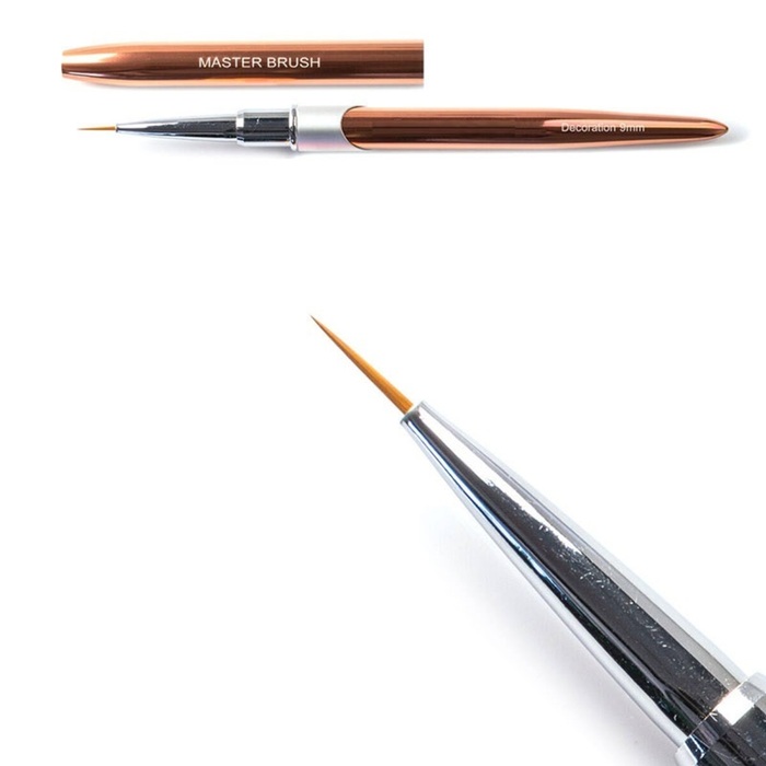 UpLac Decoration Master Brush 9mm Rose Gold