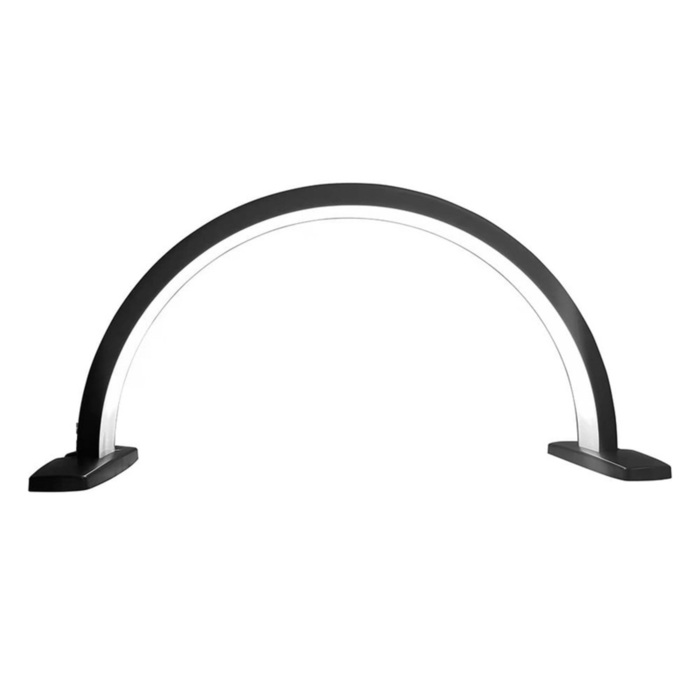 UpLac Led Φωτιστικό Half Moon Ρύθμιση Έντασης 3 Χρωμάτων 10watt Black