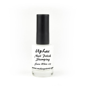 UpLac Βερνίκι Stamping # 02 Snow White 15ml